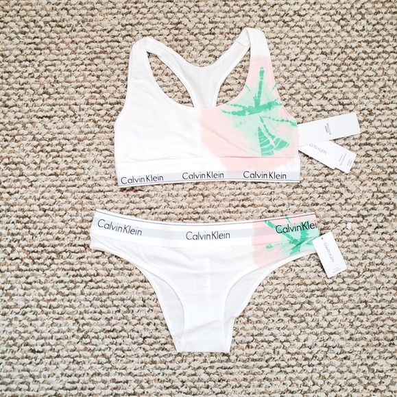 Calvin Klein Other - Calvin Klein Racerback Bra & Tanga